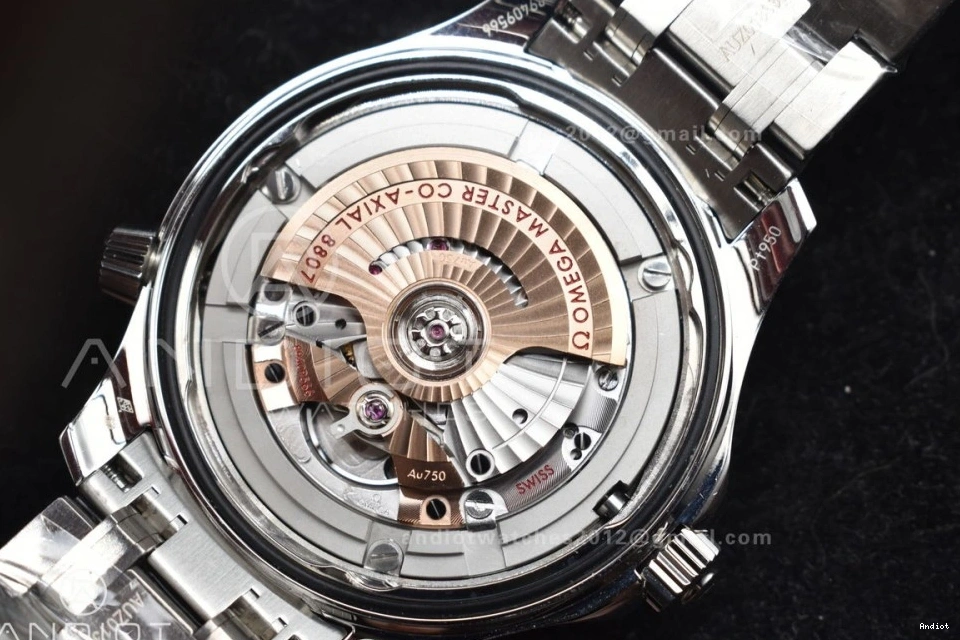 Dial A8807 VSF 300M 1:1 Edition Seamaster Platinum SS on Gray Best Bracelet 007 0405